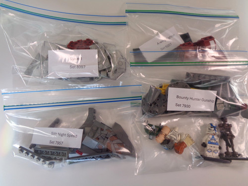 Lego star wars - star, pezzi